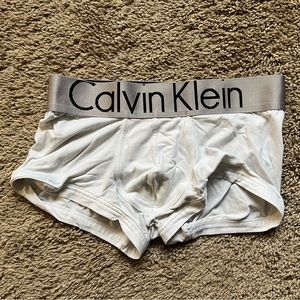 Calvin Klein Microfiber Trunk (Small) White